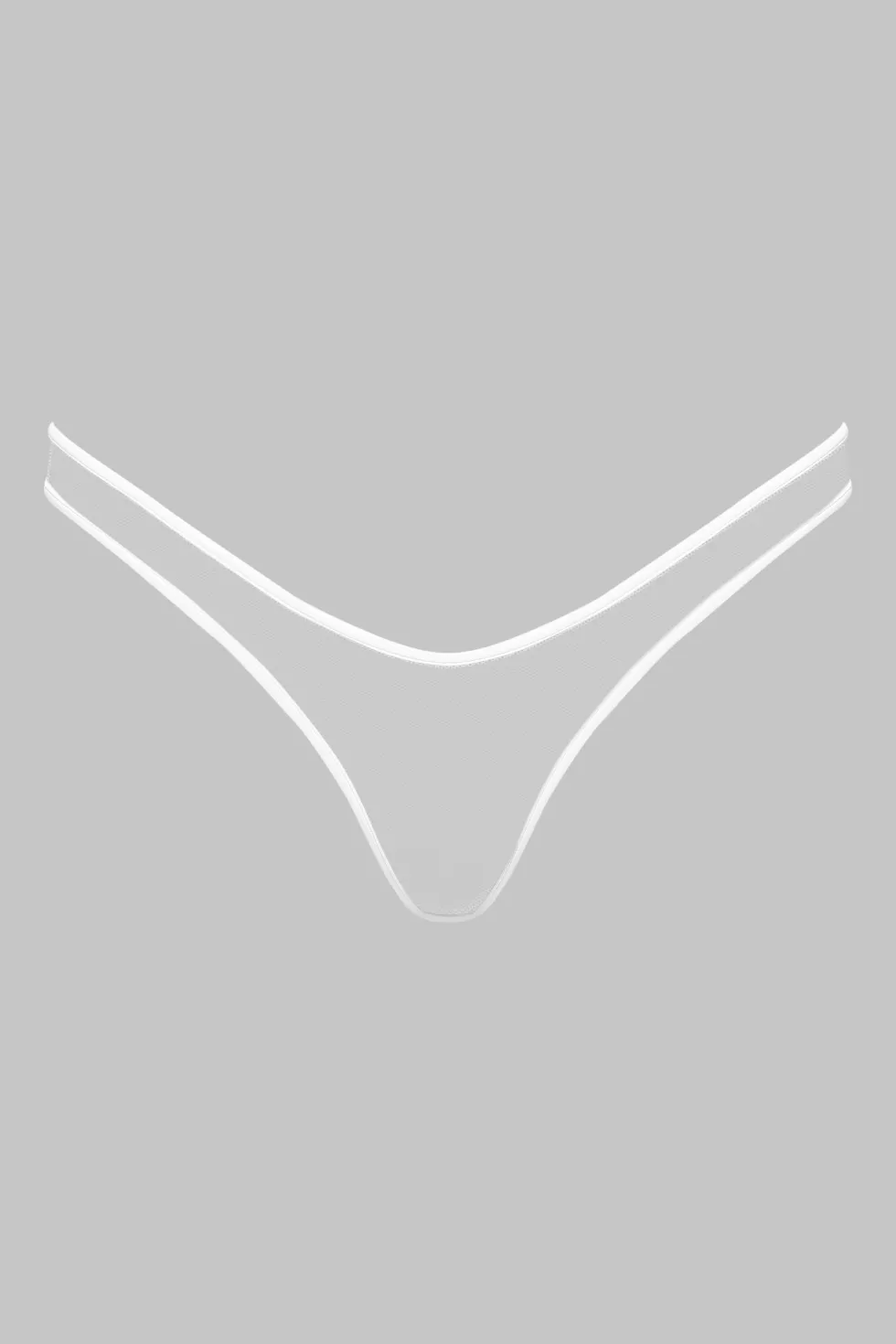 Pure TentationString échancré transparent